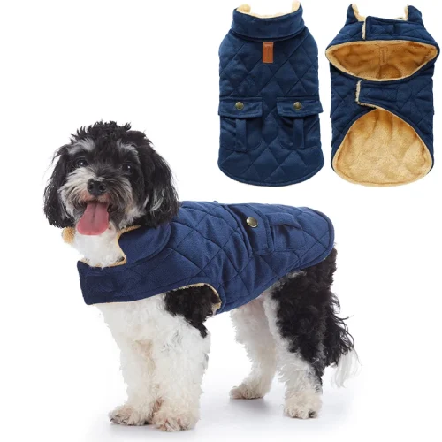 Winter Warm Plush Jackets for Dogs